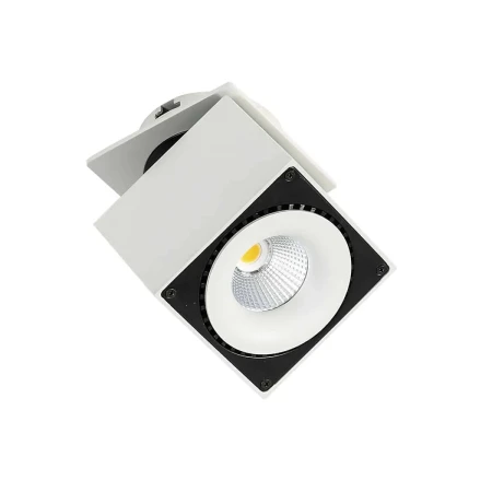Oprawa do wbudowania SEVILLA SQUARE RECESSED  SL7562/28W 4000K WH+BL  - Italux
